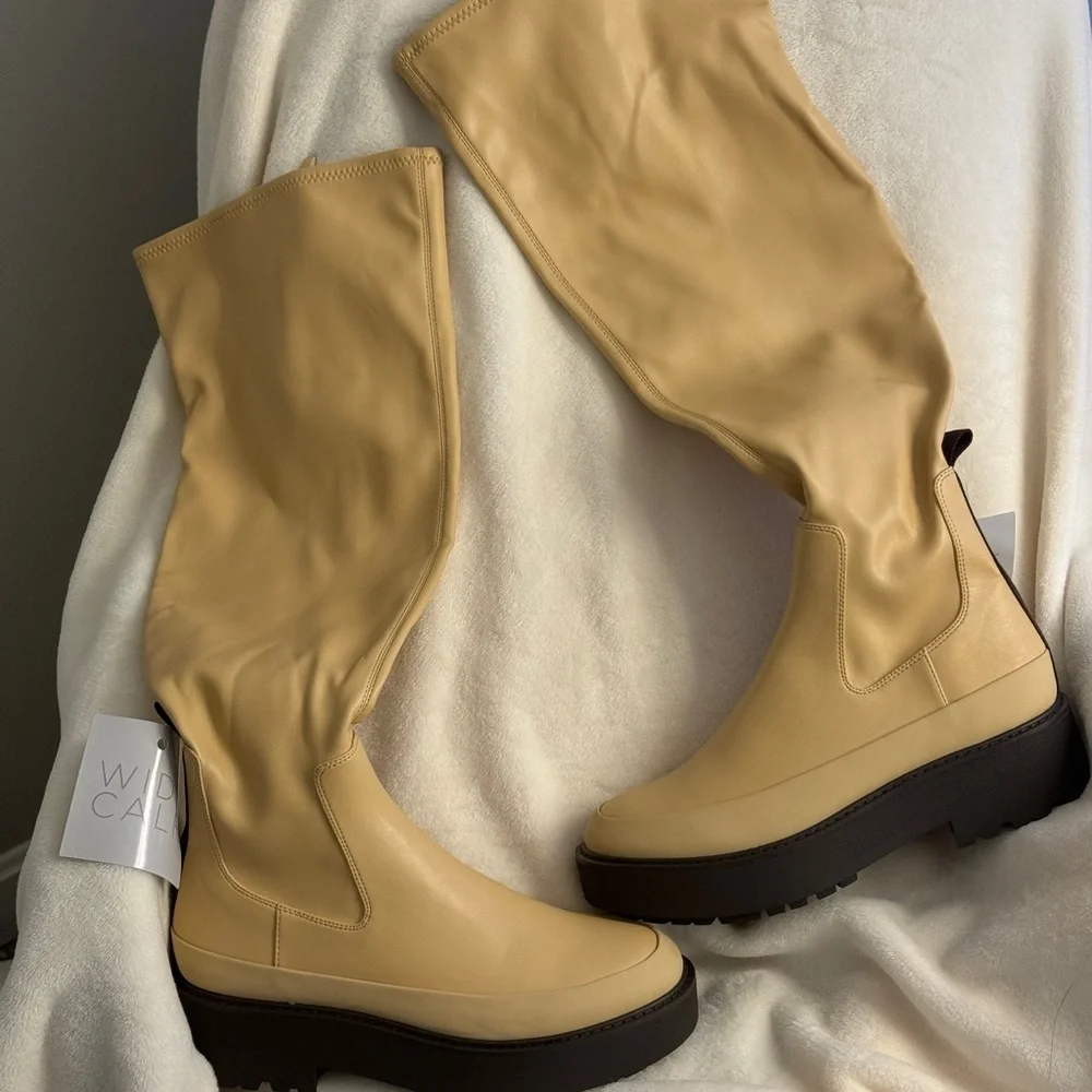 NWT! Franco Sarto Over the knee boots! Size 9 M